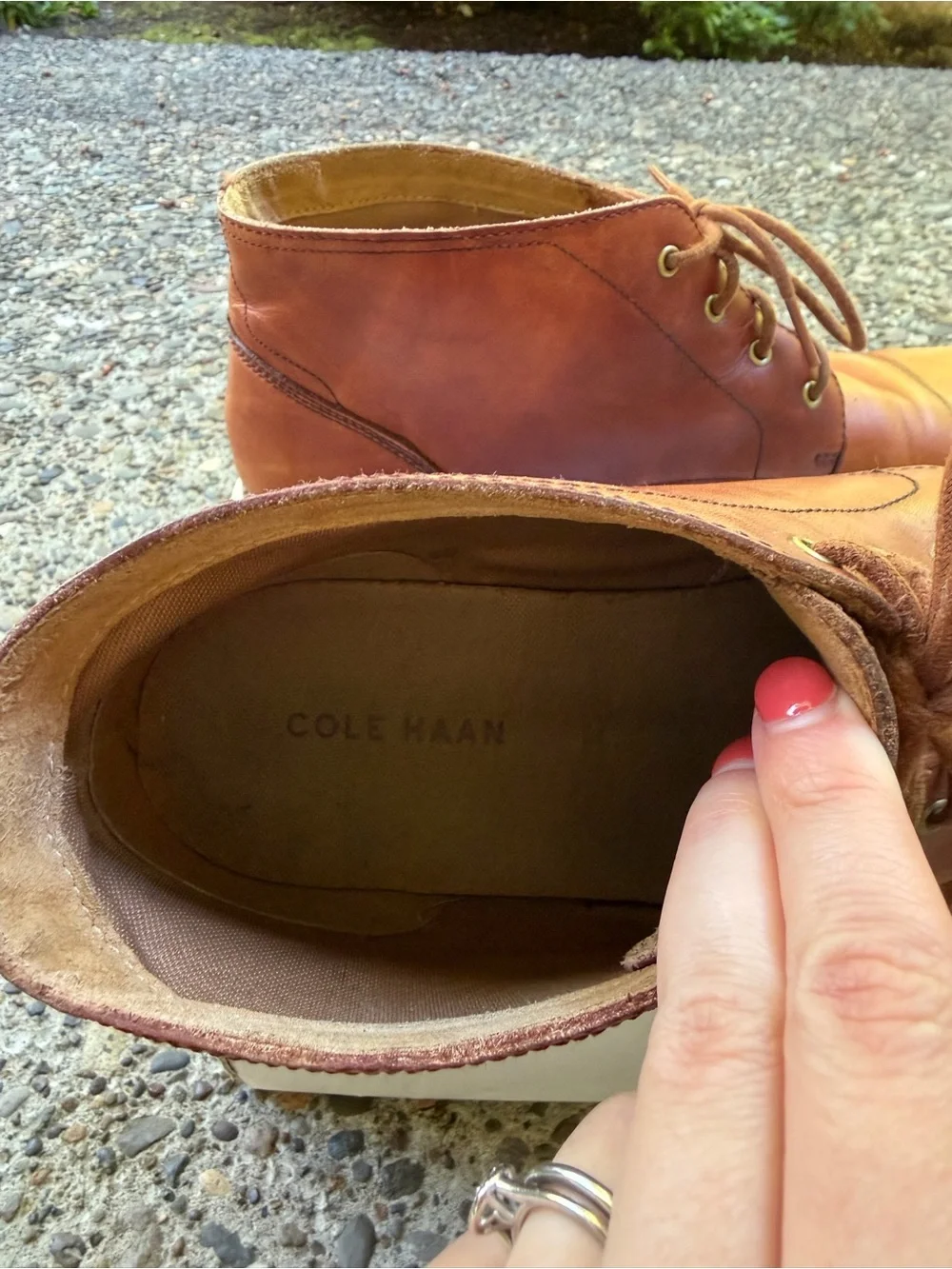 Cole Haan Original Grand Chukka Boot Mens 12 M Oxford Brown Leather